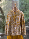 Mustard Stylish Jacket Set