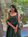 Emerald Green Gown