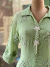 Pista Green Crush Tunic
