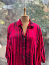 Pink Shaded Kaftan Co Ord