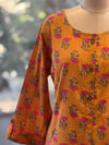 Orangish Floral Tunic