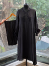 Black Beads Work Co Ord