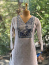 Blue Digital Print Suit