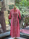 Pink Floral Print Aline Tunic