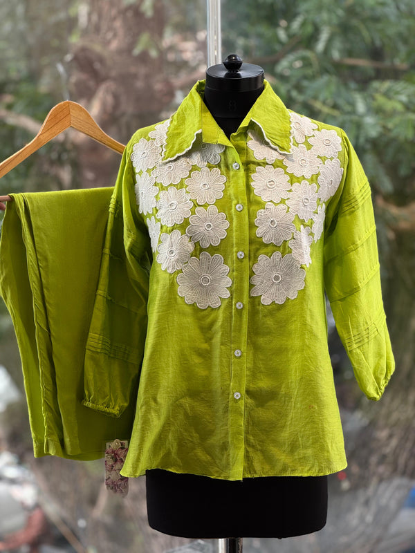 Florescent Green Co Ord