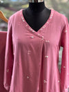 Pink Angrakha Style Co Ord