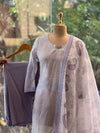 Lilac Linen Suit