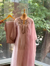 Mauve Glass Tissue Suit