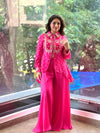 Pink Bandhej Palazzo Set