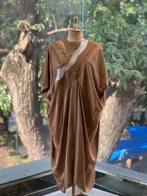 Brown Kaftan Co Ord