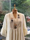 Half White Mul Tunic
