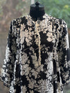 Black Printed Dupatta Set