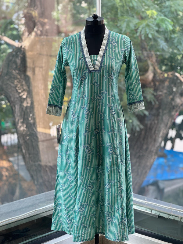 Green Printed Co Ord