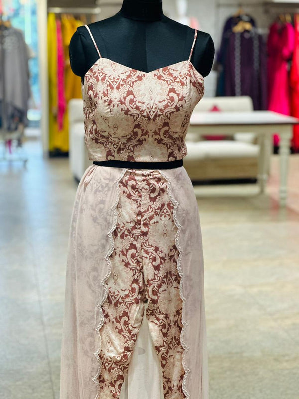 Peach Cape Style Co Ord