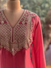 Pink Tissue Gown
