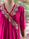 Pink Anarkali Set
