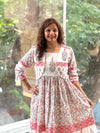 Pink Block Print Tunic