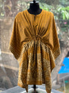 Yellow cotton kaftan