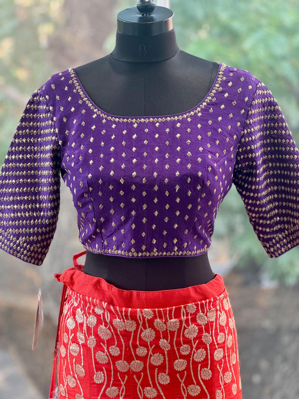 Purple Lehenga