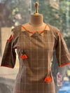Green Tessels Hanging Tunic