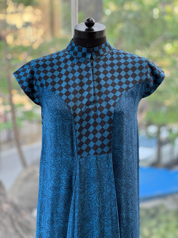 Blue Hi-Low Tunic