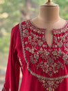 Reddish Maroon Skirt Set