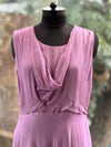 Mauve Tissue Jacket Tunic