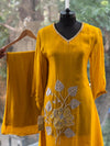 Yellow Patch Work Co Ord