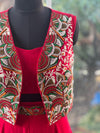 Red Jacket Set