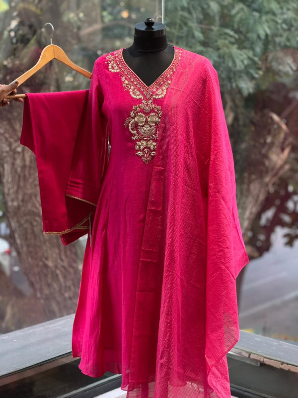 Pink Mul Suit