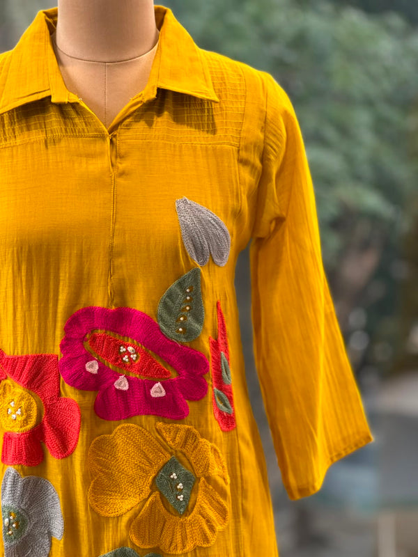 Yellow Mul Tunic