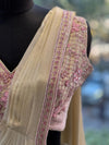 Cream Designer Drape
