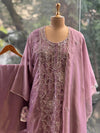 Mauve Tissue Suit