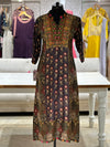 Dark Wine Digital Print Co Ord