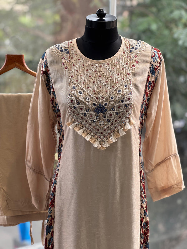 Cream Co Ord Set
