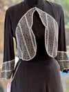 Black Designer Made Lehenga Set