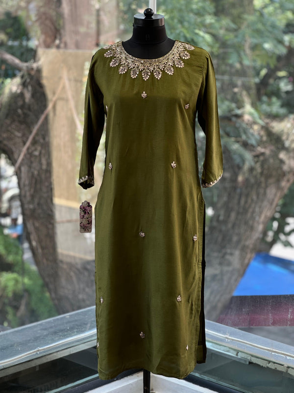 Green Gota Work Suit Set
