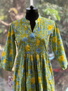 Green Floral Tunic