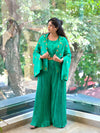 Green Crush Palazzo Set