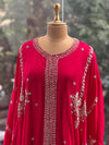 Tomato Red Kaftan Set