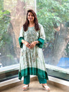 Green Asymmetrical Co Ord