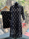 Black Ikkat Co Ord