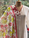 Shaded Mul Dupatta Set