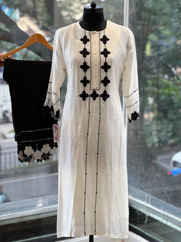Black Patch Work Co Ord