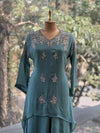 Sea Green Palazzo Set