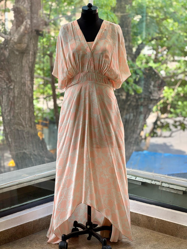 Cream Floral Tunic