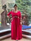 Dark Pink Gown