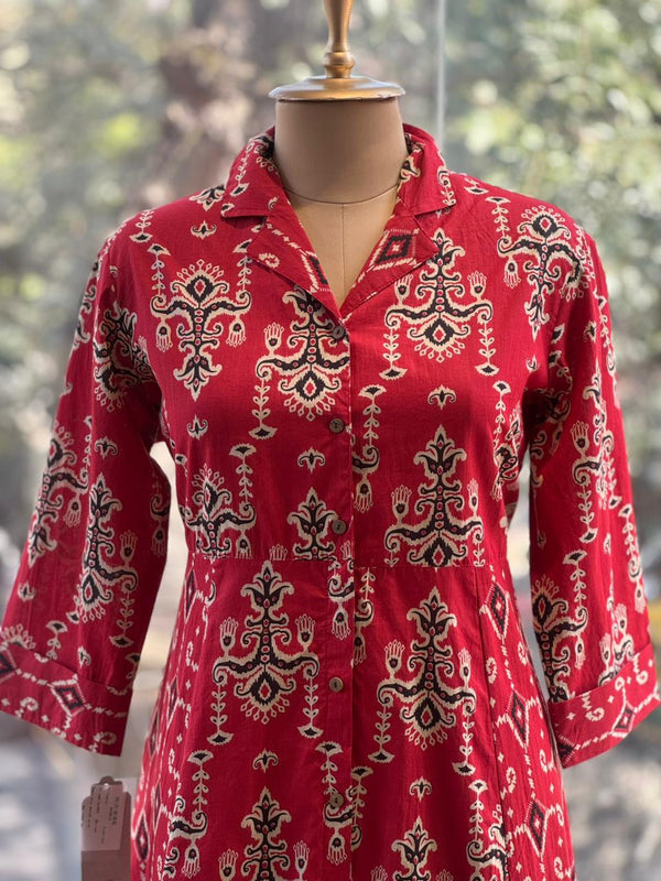 Redish Maroon Tunic