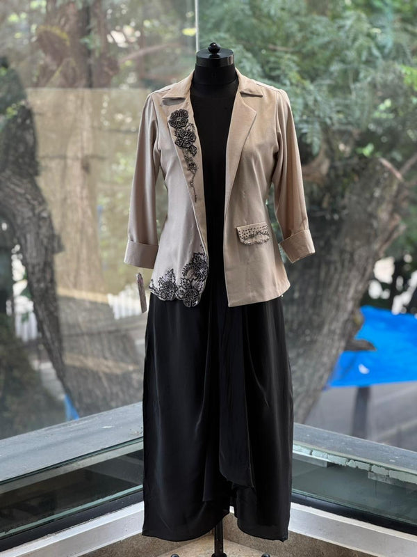 Beige Jacket Tunic
