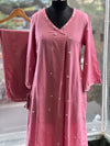 Pink Angrakha Style Co Ord